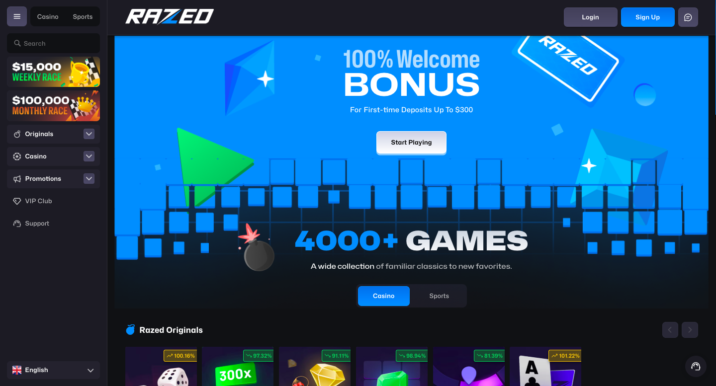 Razed Referral Code MAXBET